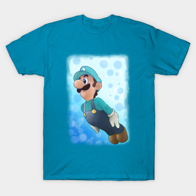 Blue Luigi - Luigi - T-Shirt | TeePublic